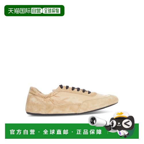 香港直邮PRADA 女士运动鞋 1E959ND7CF005F0040 SS2026 棕色
