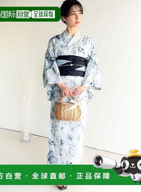 日本直邮Classical Elf 花柄图案浴衣两件套装[C04519EW013900]