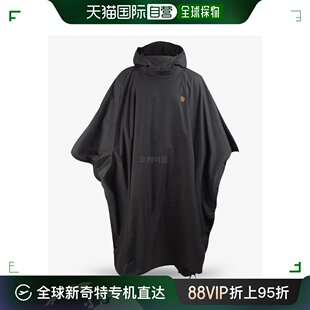 fjallraven瑞典北极狐雨披男女同款 黑色休闲宽松时尚