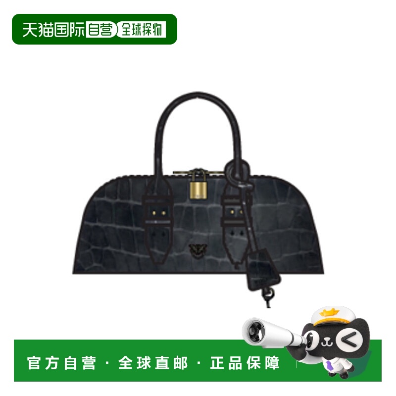 香港直邮Pinko 品高 女士 Escape Baguette 小號手提包 105334A2Y