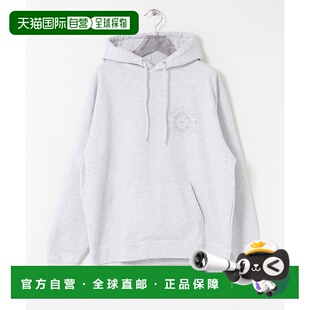 1h可退 日本直邮semoh 男装 宽松半拉链连帽衫 胸前图形设计 UMA6