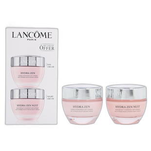 香港直邮LANCÔME 兰蔻水份缘舒缓保湿套装(日霜+晚霜)面霜正品