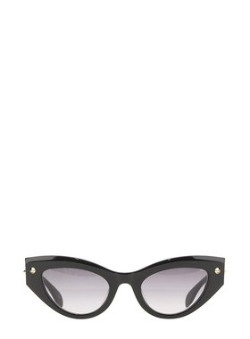 ALEXANDER MCQUEEN 女士太阳镜 736854 SS2023 黑色
