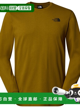 香港直邮THE NORTH FACE 男士户外T恤 2162909MOSSGREEN CO北面