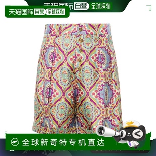 图案印花短裤 香港直邮潮奢 女士 艾特罗 WREB000599SA1A1 Etro