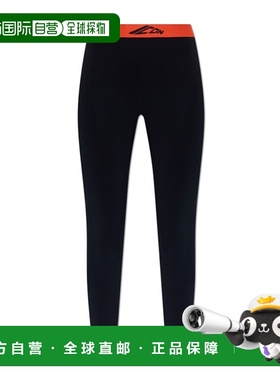 香港直邮DSQUARED2 女士运动裤 D8LM06000001 AW2025 黑色 松紧腰