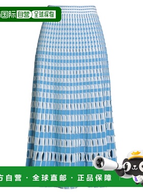 1h可退 香港直邮Simkhai 女士 中长半身裙 blue蓝色 舒适时尚