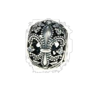 香港直邮PANDORA 潘多拉 Fleur de Lis 鏤空吊飾 791378CZ