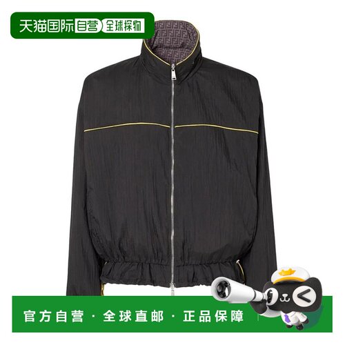 1h可退 香港直邮FENDI 男士外套 FAA980AYYVF0GMEBLACK SS2026 黑