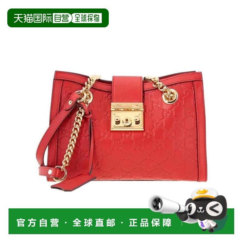 自营Gucci Gucci徽标压纹单肩包 4981560REAG