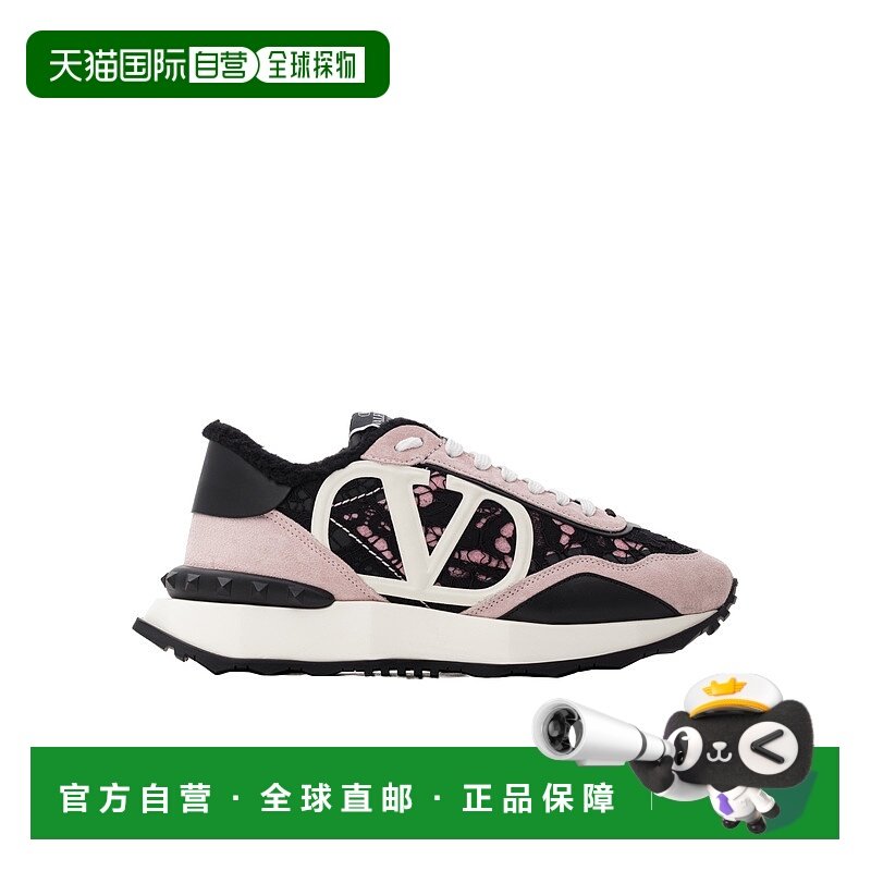 香港直邮VALENTINO 23FW 徽标系带低帮运动鞋 Women华伦天奴女鞋