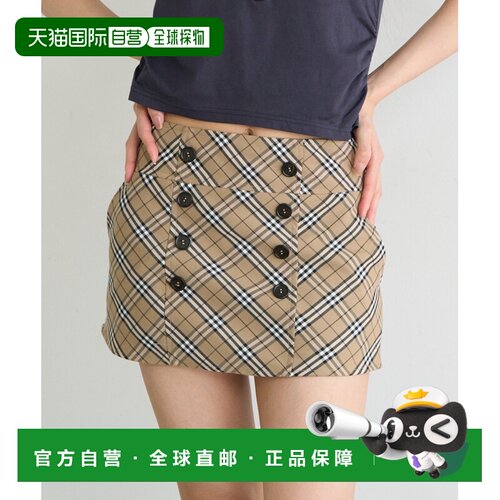 日本直邮Ray Cassin 女装 海洋风微迷你裙半身裙 RCN1062101A0007