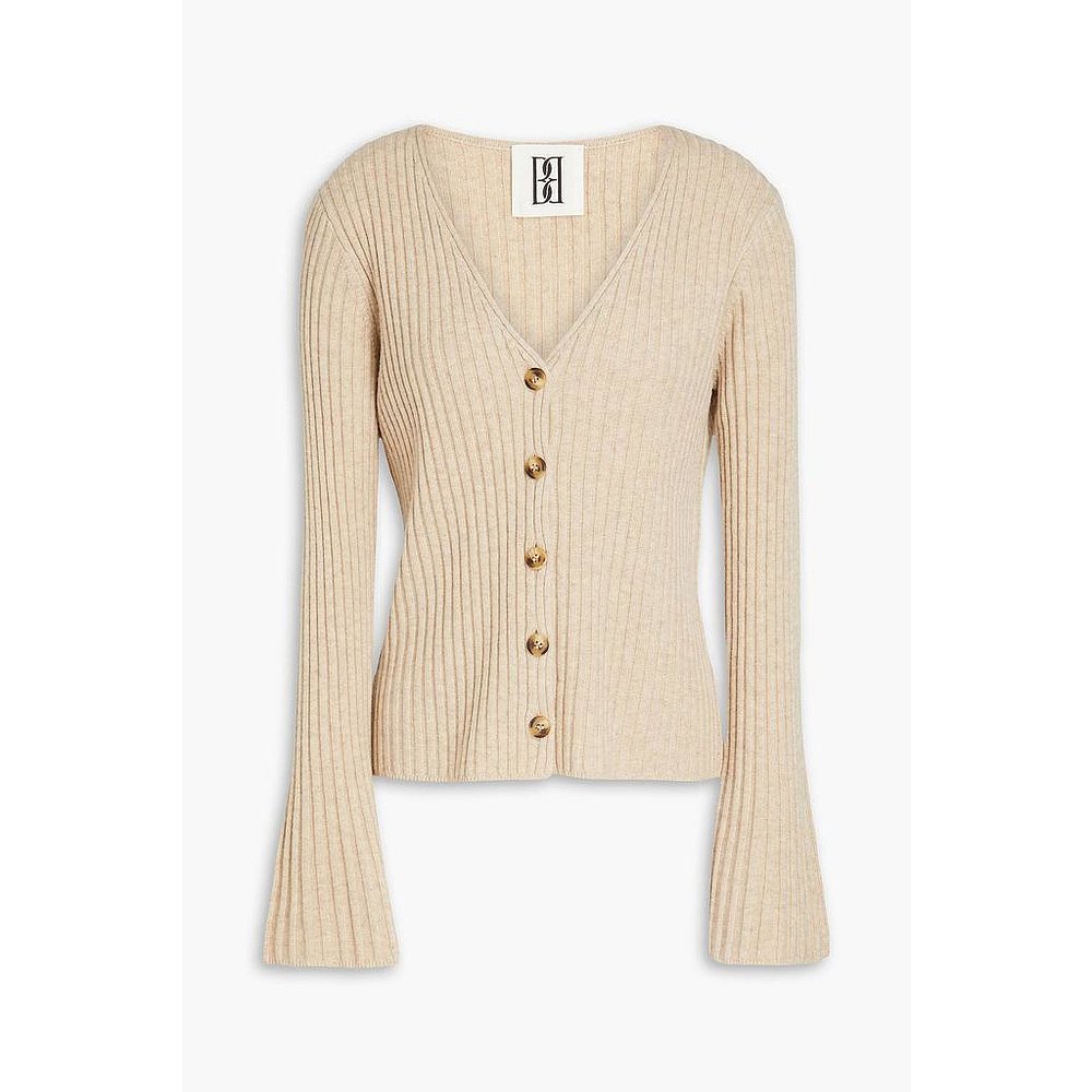 美国直邮BY MALENE BIRGER梅朗日开襟羊毛针织衫 女装T恤