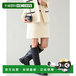 1h可退 日本直邮tiara 女士花边装饰箱型夹克 A0143FS573羊毛