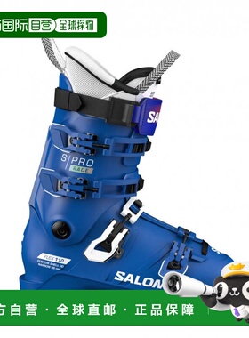 日本直邮SALOMON S/PRO RACE 110男士滑雪靴 L47653300 蓝色雪鞋