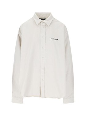 潮奢 Balenciaga 巴黎世家 女士 长袖衬衫 822840TRWA5
