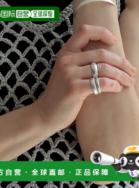 1h可退 日本直邮Re:EDIT 女士 简约三件套戒指组 可叠戴设计 1396