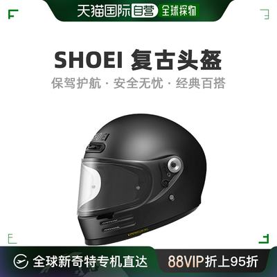 日本直邮SHOEI Glamster mm93哈雷VESPA摩托车复古头盔全盔镜片