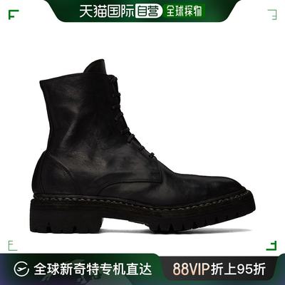 香港直邮潮奢 Guidi 鬼帝 男士黑色 795VN 踝靴