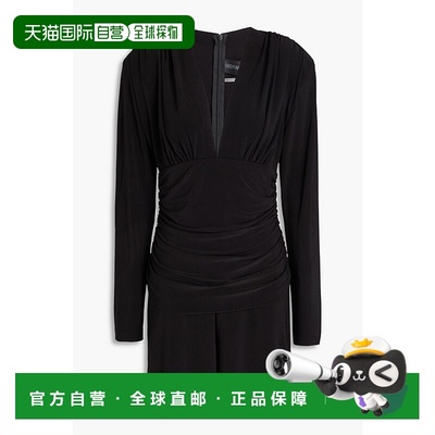 1h可退 香港直邮NORMA KAMALI 诺玛 卡玛丽 女士 褶皱弹性针织连