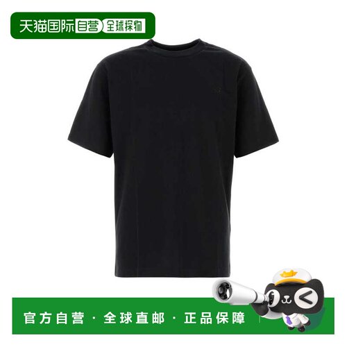 香港直邮New Balance  男士 黑色棉质T恤 MT41533BKBLACK