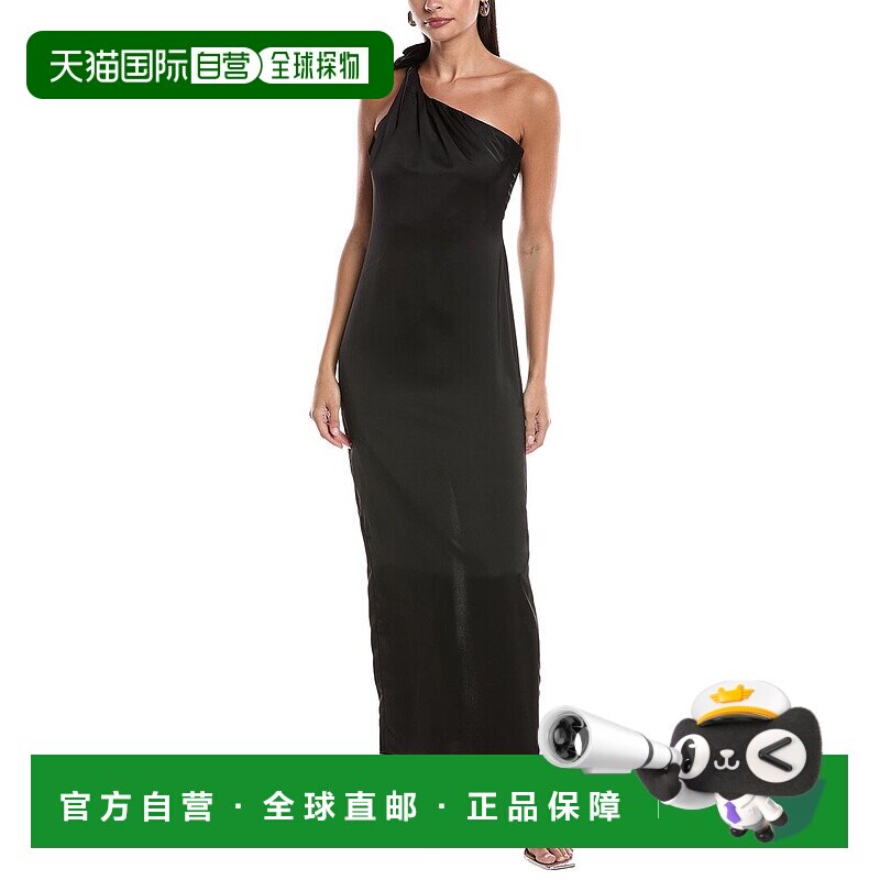 自营opto.p.t.Alda Maxi连衣裙-黑色 美国奥莱直发长裙