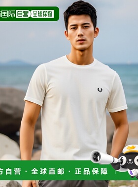 日本直邮FRED PERRY Ringer T恤 [M3519-170 SS25] RINGER T恤 男
