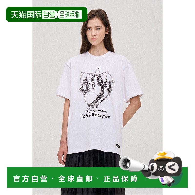 韩国直邮SJYP [SJYP] Sparkledino 自由版型T恤 (PW2E7TTOT04WWT)
