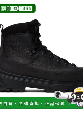 1h可退 香港直邮潮奢 Canada Goose 加拿大鹅 男士 黑色 Journey