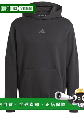 香港直邮ADIDAS 男士运动服 IY1119NERO CO 黑色 FELPA UOMO D4T