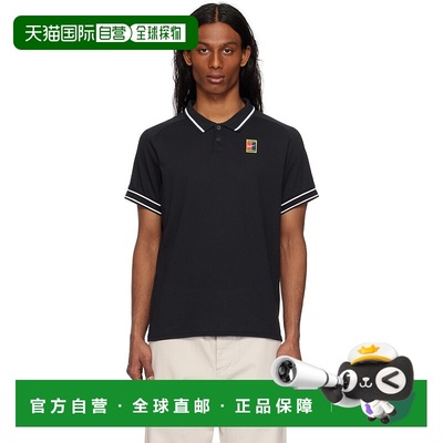 1h可退 香港直邮潮奢 Nike 耐克 男士 黑色 Court Heritage Polo