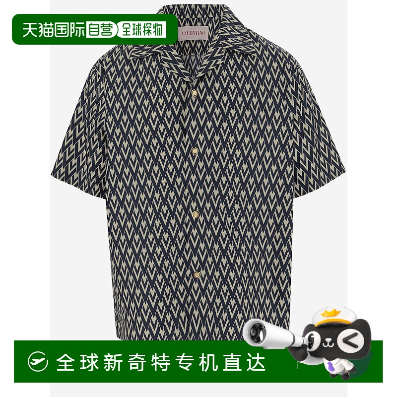 1h可退 香港直邮VALENTINO 男士衬衫 6V3AA111AS0QTD SS2025 花色