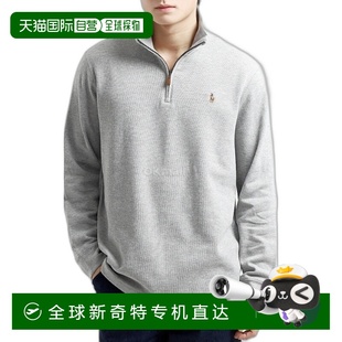 RALPHLAUREN 罗纹半拉链套头衫 韩国直邮POLO ESTATE 男装 长袖