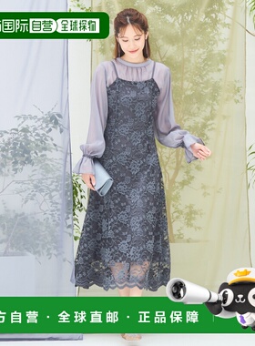 日本直邮日本直邮DRESS+ dsz0104 连衣裙 加长款 衬衫 无袖连衣裙