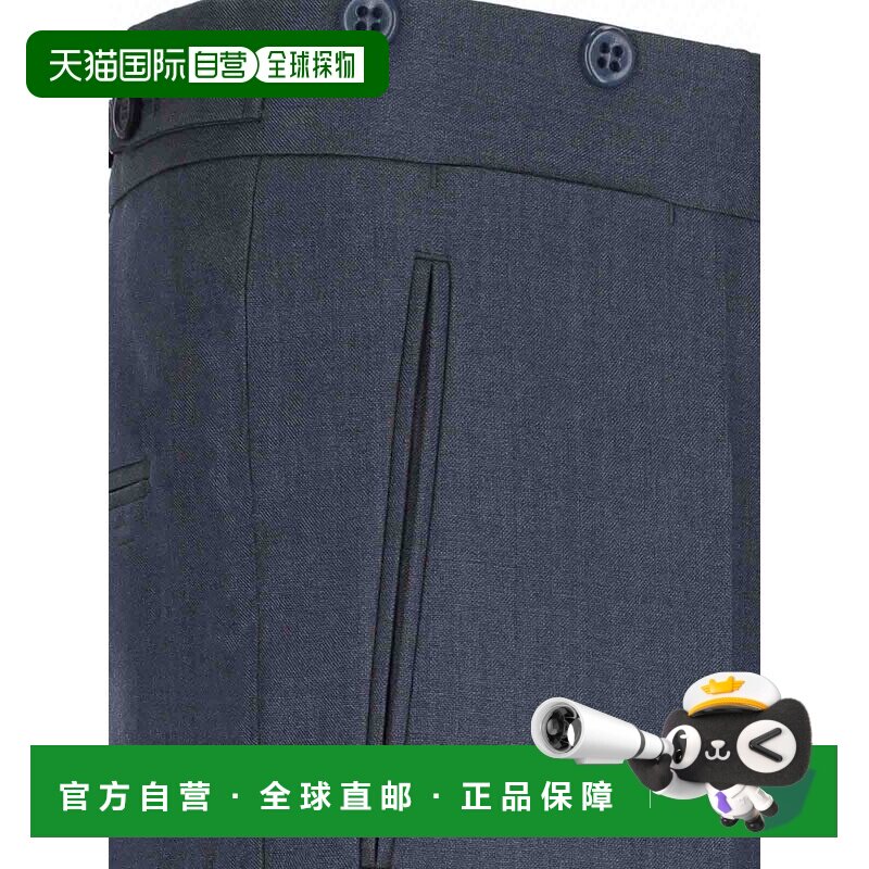1h可退 香港直邮PRADA 男士休闲裤 UP0306OOO1CMVF0D57 SS2025 蓝