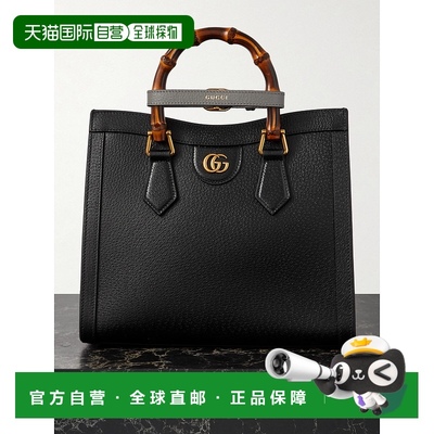 1h可退 香港直邮潮奢 Gucci 古驰 女士 Diana竹节小号单肩包 7027