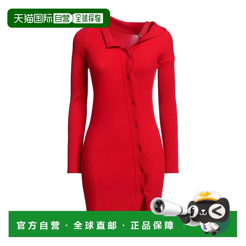 香港直邮Jacquemus 女士 紧身连衣裙 red红色 舒适时尚