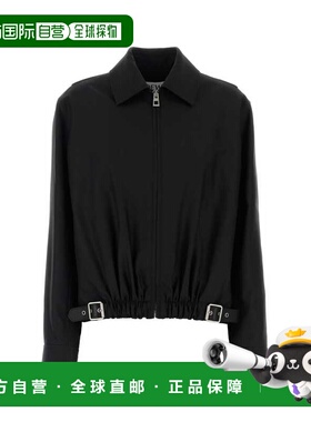 1h可退 香港直邮LOEWE 罗意威 女士 黑色羊毛混纺夹克 S540Y02XC8