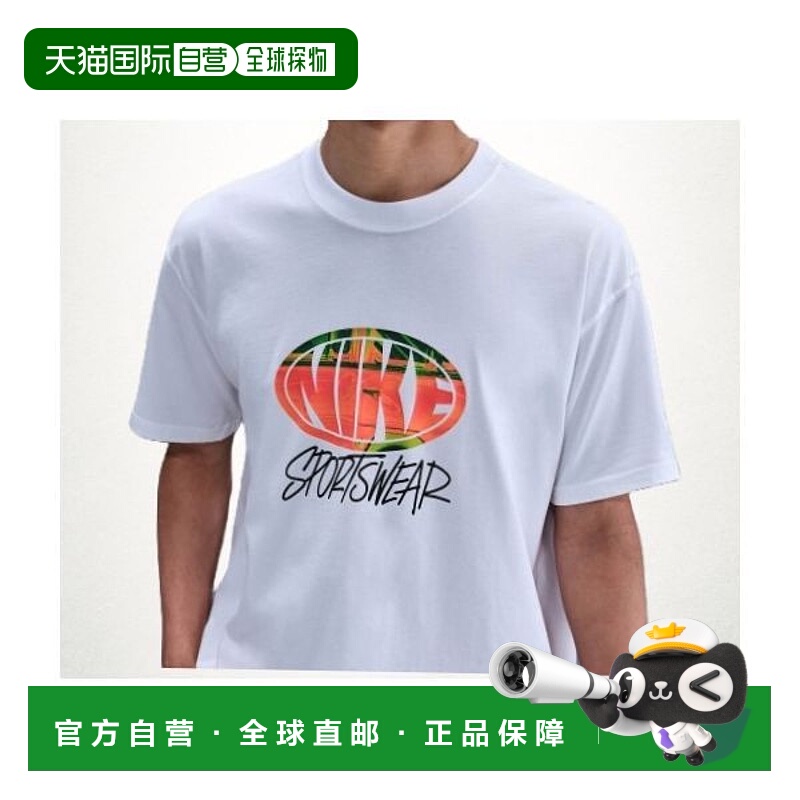 韩国直邮NIKE NIKE Sportswear Max90 T-Shirt M - White Black W