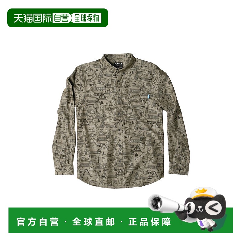 自营 kavu阿尔卑斯村 (Alpine Village) 男士 Linden 衬衫 - 阿尔