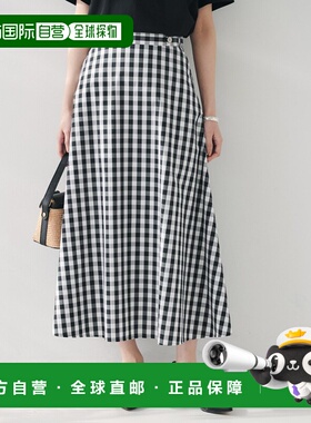 1h可退 日本直邮UNTITLED 女士格纹A字裙 15372600202501