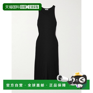 女士 无袖 连衣裙 1h可退 black黑色 Row 8172K581 舒 香港直邮The