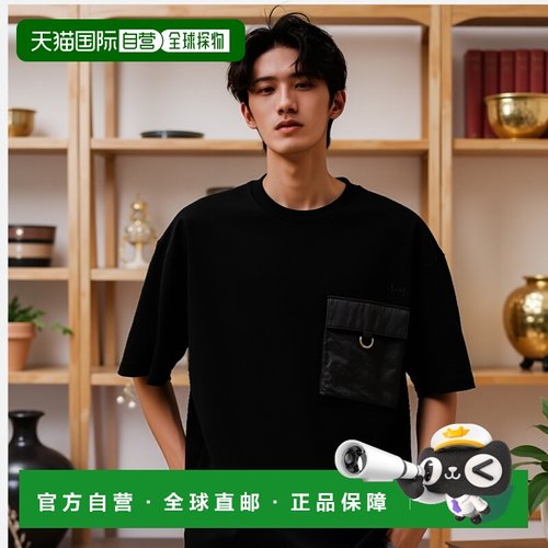 日本直邮TATRAS T恤 通风口黑色男士TATRAS MTLA25S8008M 01