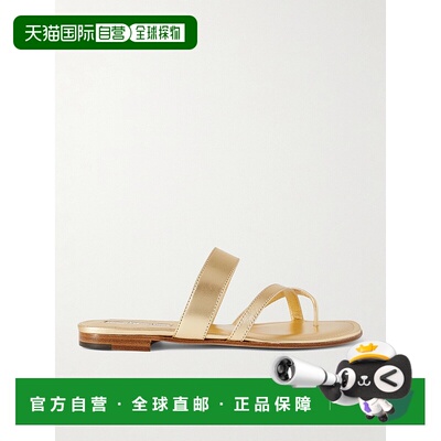 1h可退 香港直邮MANOLO BLAHNIK 莫罗 伯拉尼克 女士 Susa 金属感