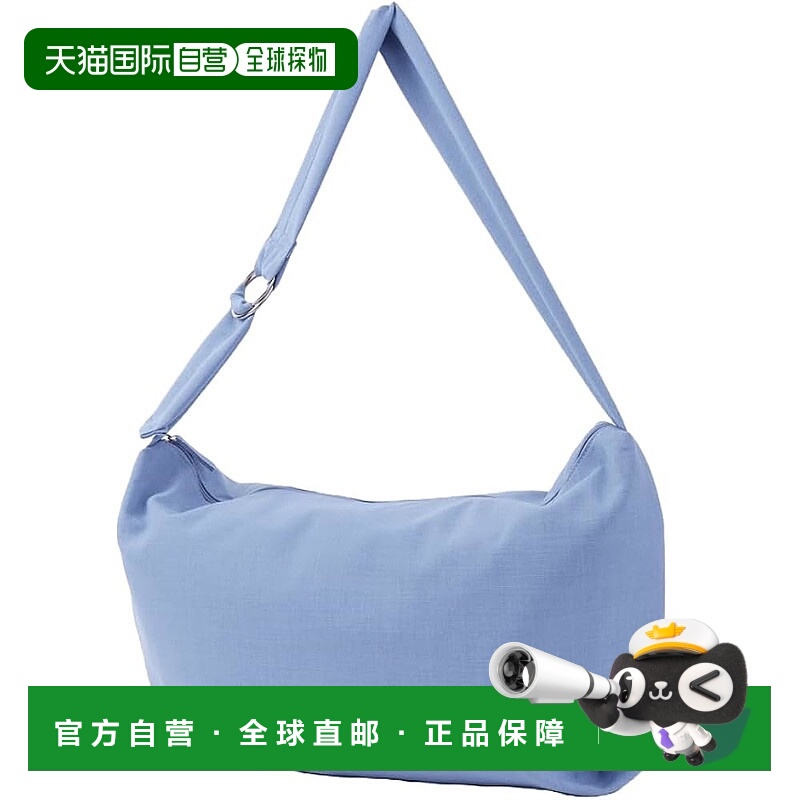 【日本直邮】Legato Largo 大号单肩麻感林地包 BL