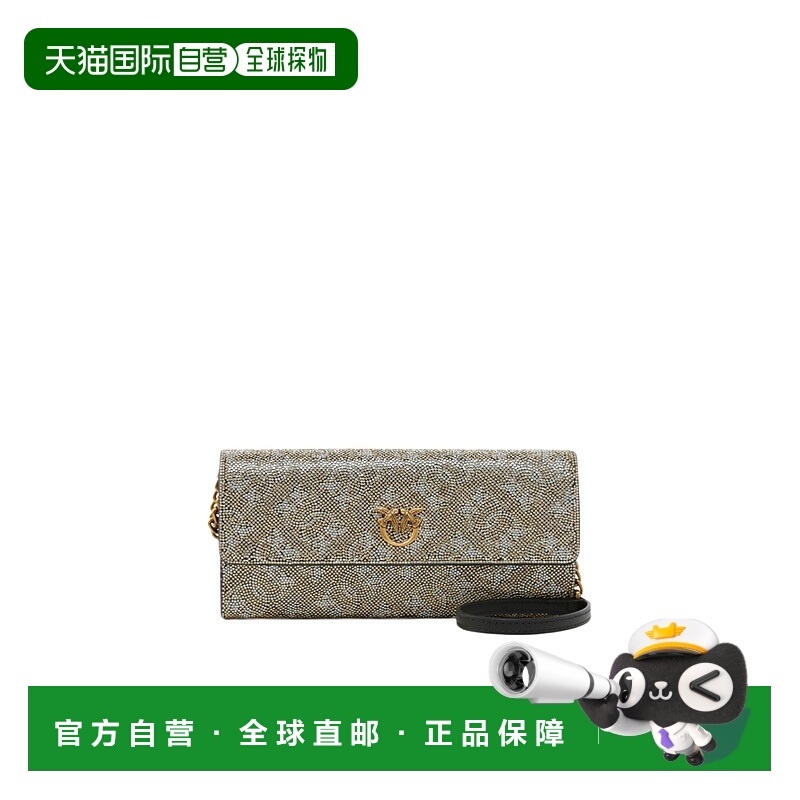 香港直邮PINKO 女士钱包 103765A20DZZLQ AW2025 灰色 Clutches