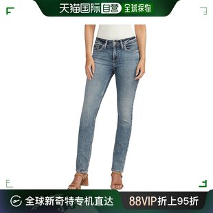 Desirable 香港直邮潮奢 L28411RC 女士 jeans Highly co. silver