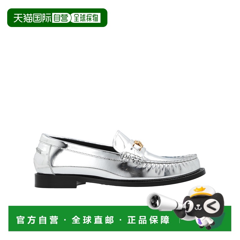 香港直邮Versace 圆头乐福鞋 10121231A04302