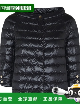 香港直邮HERNO 女士外套 PI0613DIC12017Z9300 SS2025 黑色