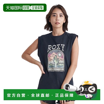 日本直邮ROXY 女士无袖防晒衣 SUCCULENT PARADISE S/L RASH 防晒